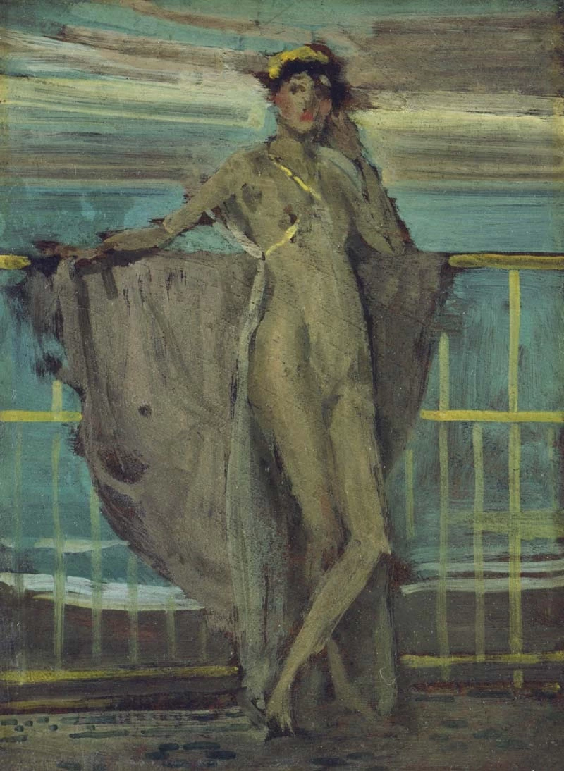 Ames McNeill Whistler - Annabel Lee, bozzetto, The Hunterian, Università di Glasgow